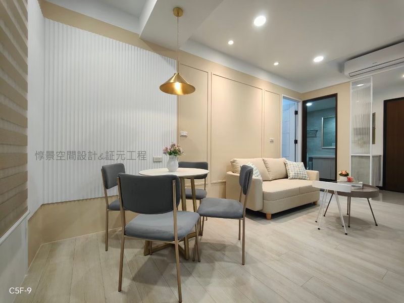 法吉歐里2房小宅《以北歐簡約為基底，融合木質與柔光，打造出輕暖、機能兼備的小宅風格》 21